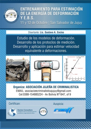 Entrenamiento para estimación de la energía de deformación y E.B.S.